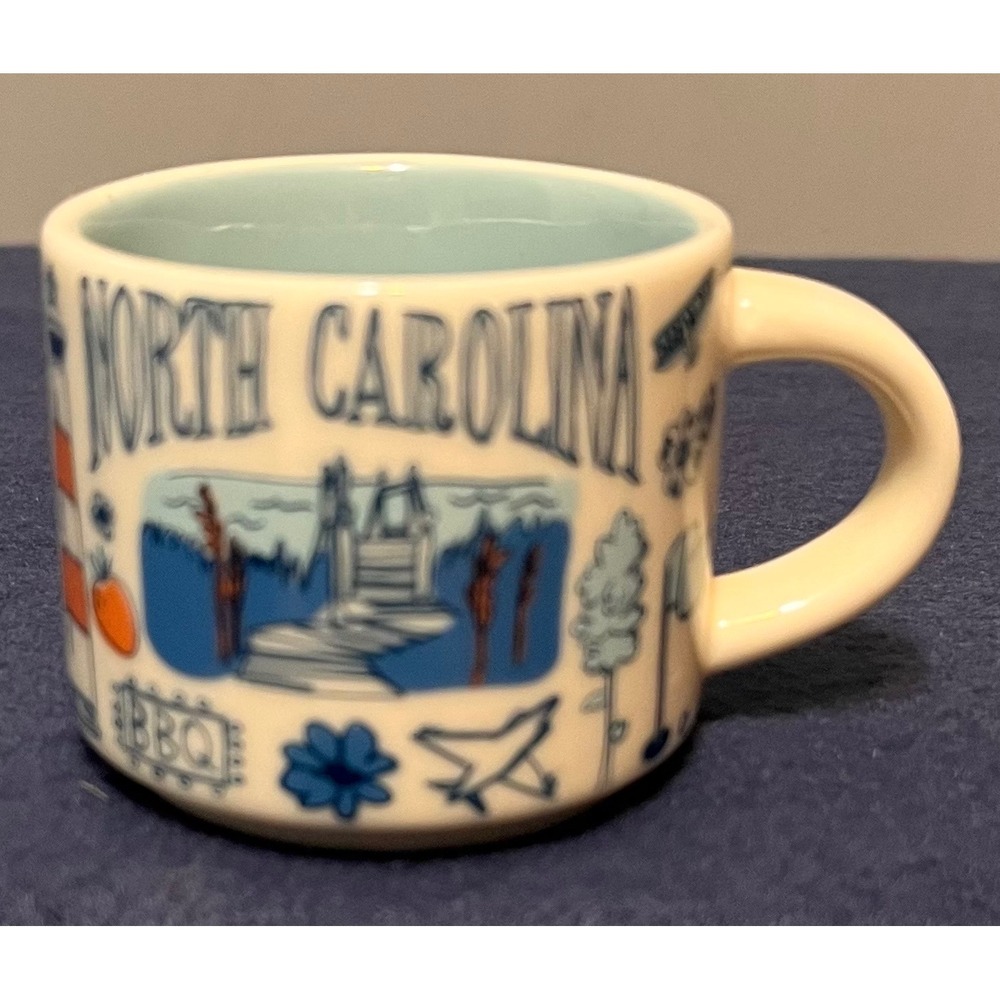 Starbucks Been There Series North Carolina Espresso Mug 2oz Across the Globe
